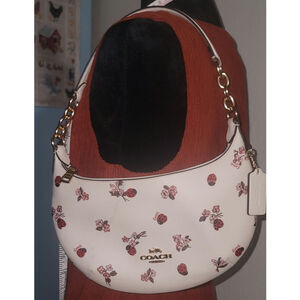 Coach Mini Payton Hobo Bag in the Ladybug Floral Print Colorway